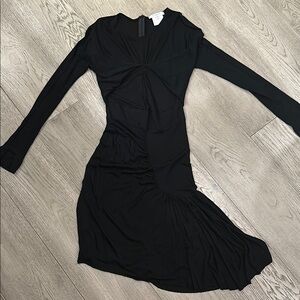 Givenchy Asymmetrical Little Black Dress